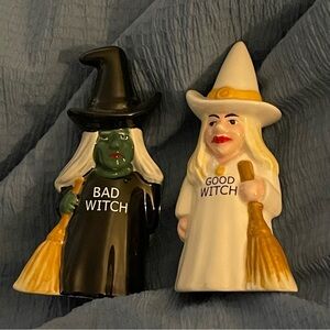 Magnetic salt and pepper shaker